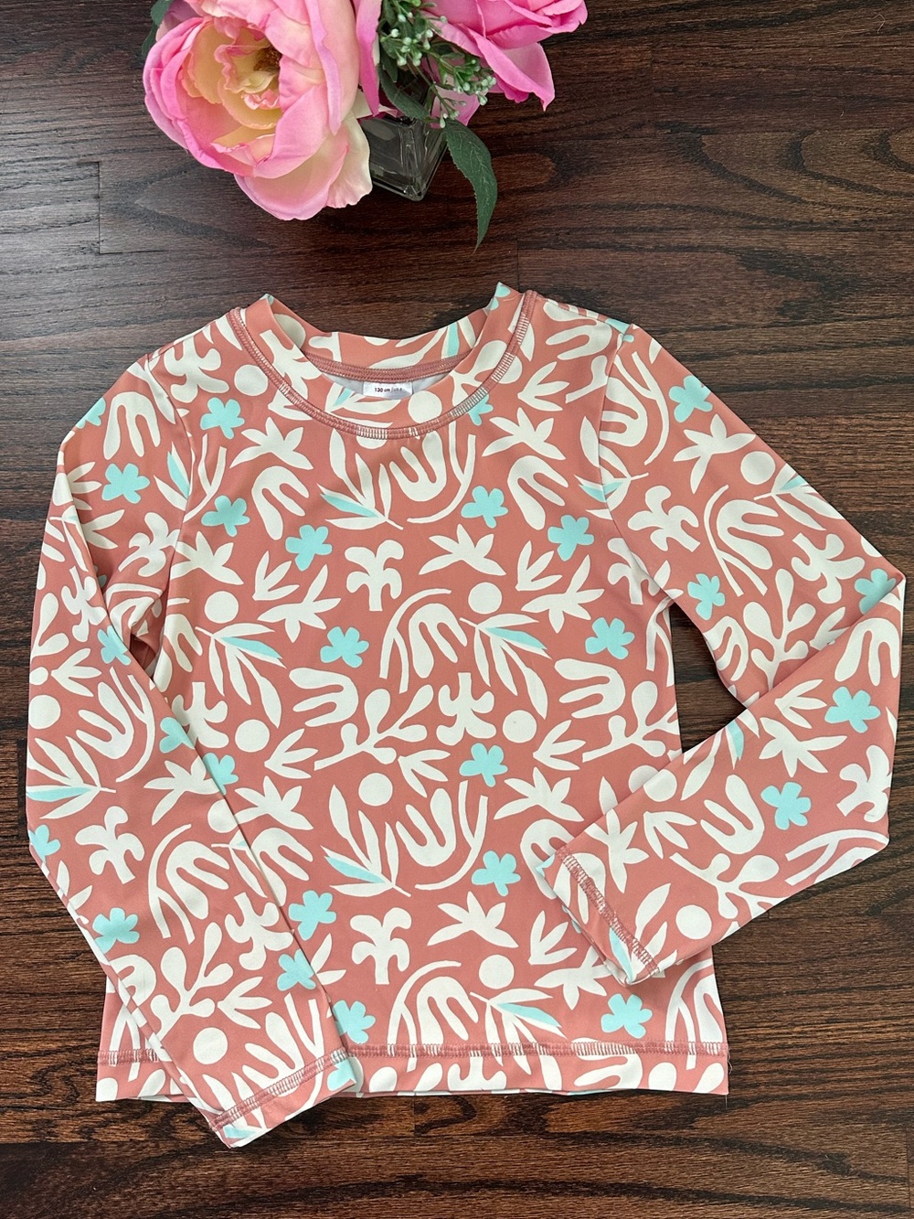 Hanna Andersson long sleeved rashguard, size 103/8US